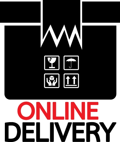 online delivery icon sign design