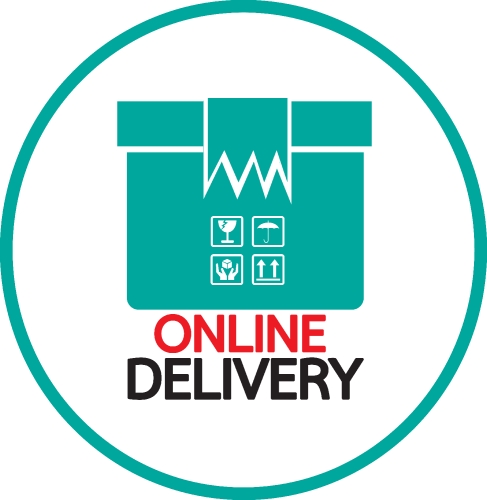 online delivery icon sign design