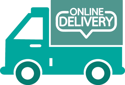 online delivery icon sign design