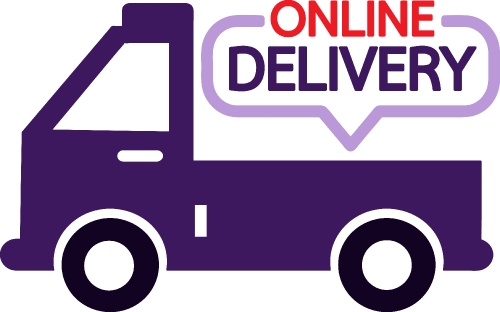 online delivery icon sign design