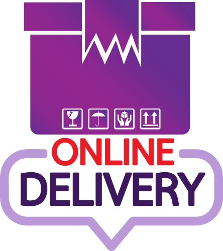 online delivery icon sign design