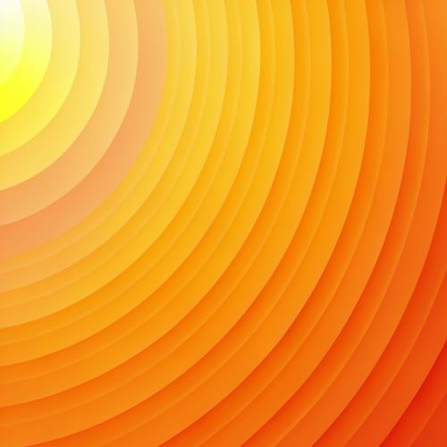 Orange color gradient abstract background design