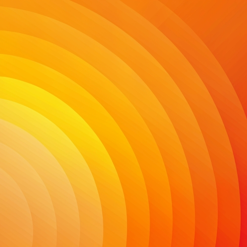 Orange color gradient abstract background design