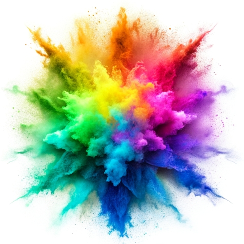 Paint color powder explosion background abstract wallpaper desig