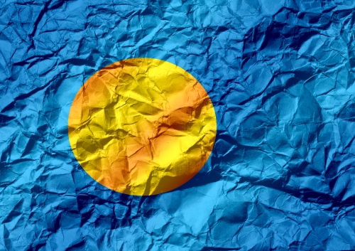 Palau flag themes idea design