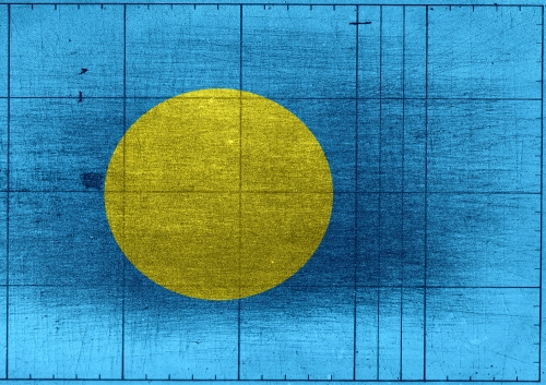 Palau flag themes idea design