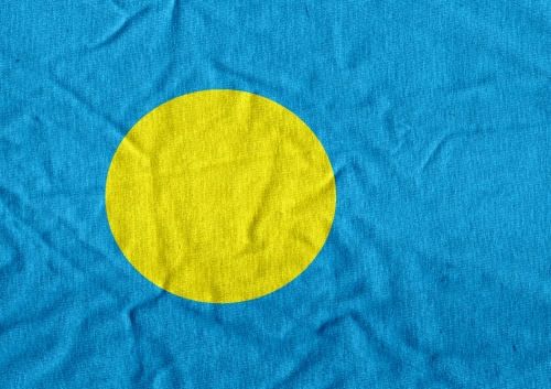 Palau flag themes idea design