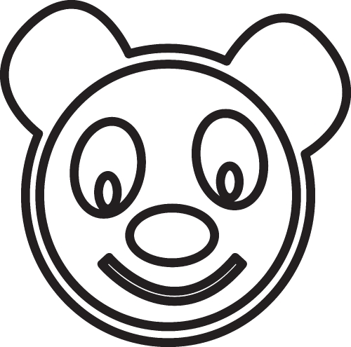 panda cartoon icon