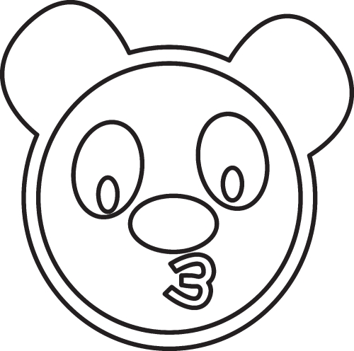 panda cartoon icon