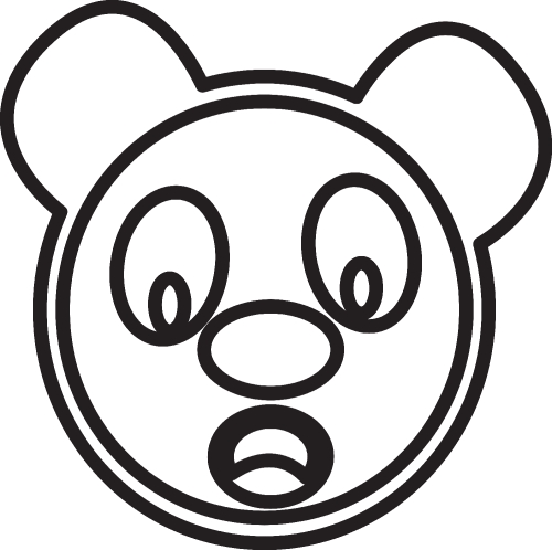 panda cartoon icon