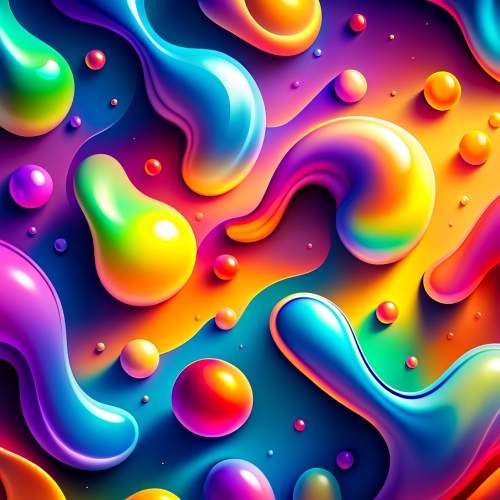 Pattern colorful gradient color liquid shape abstract background