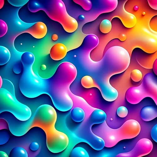 Pattern colorful gradient color liquid shape abstract background