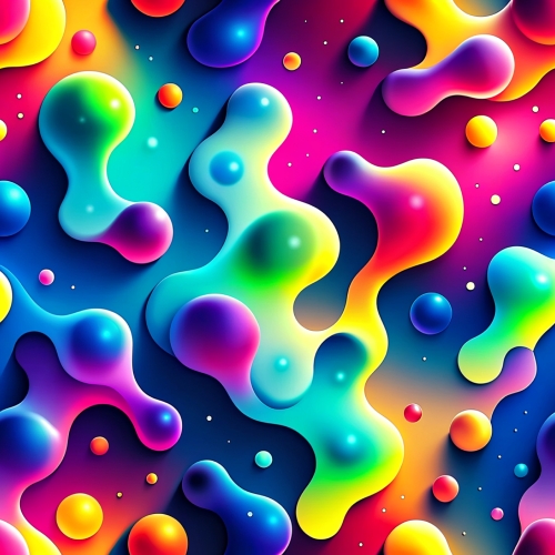 Pattern colorful gradient color liquid shape abstract background
