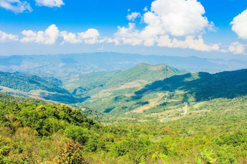 peak mountain Chiang Rai Province, Thailand