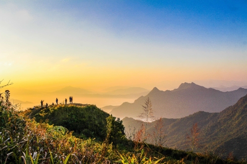 peak mountain Chiang Rai Province, Thailand