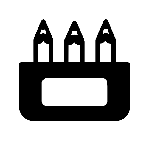 Pencil box icon