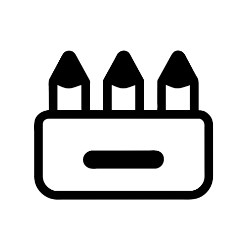 Pencil box icon