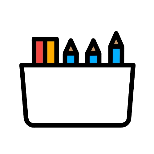 Pencil box icon