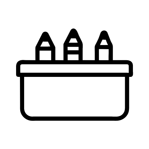 Pencil box icon