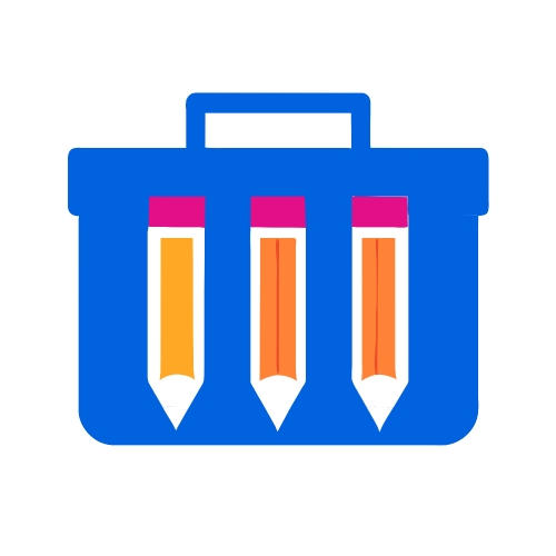 Pencil box icon