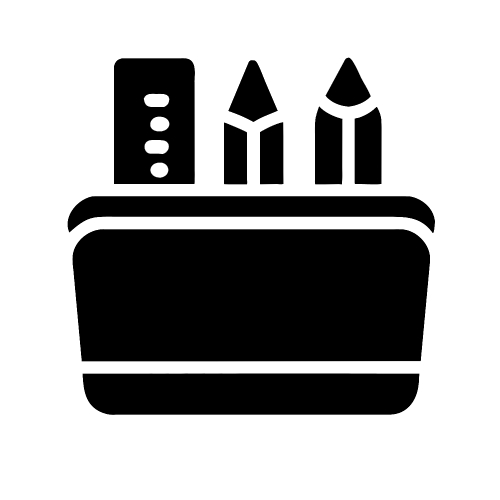 Pencil box icon