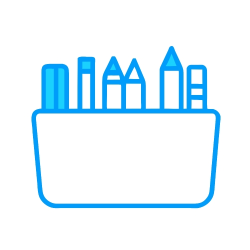 Pencil box icon