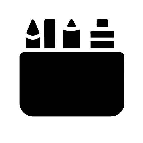 Pencil box icon