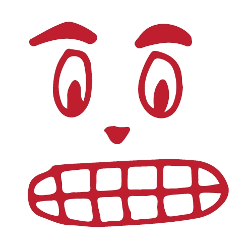 People cartoon emotion face 