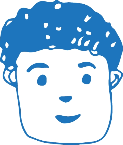 People face cartoon icon avatar design