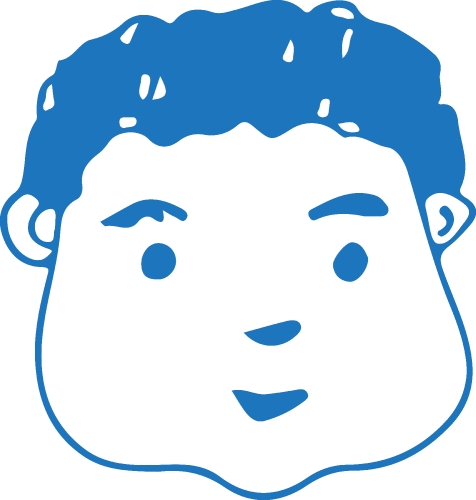 People face cartoon icon avatar design