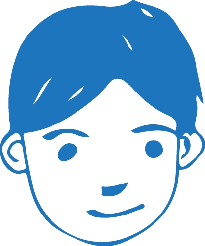 People face cartoon icon avatar design