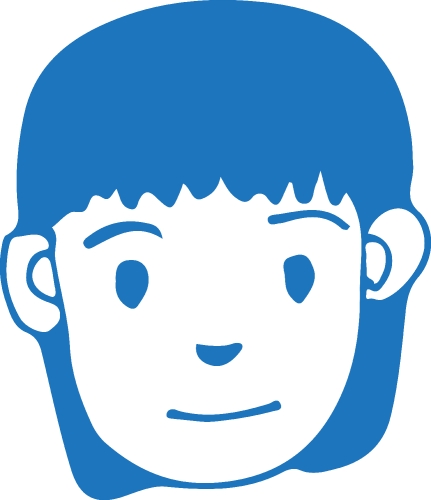 People face cartoon icon avatar design