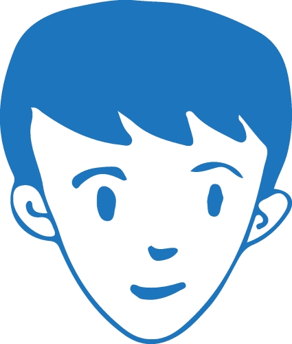 People face cartoon icon avatar design