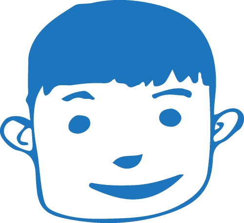 People face cartoon icon avatar design