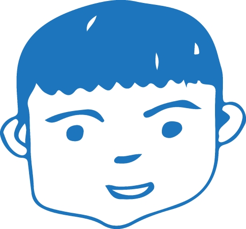 People face cartoon icon avatar design