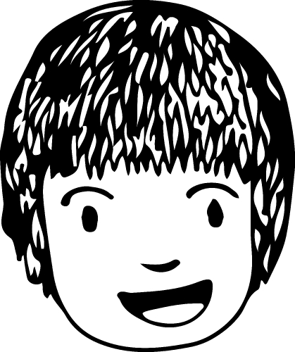 People face cartoon icon design