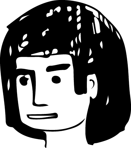 People face cartoon icon design