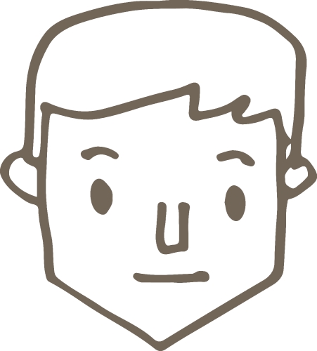 People face icon avatar hand draw sign design