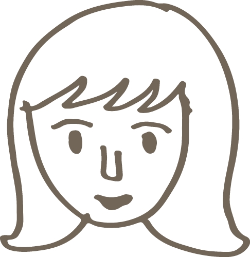 People face icon avatar hand draw sign design