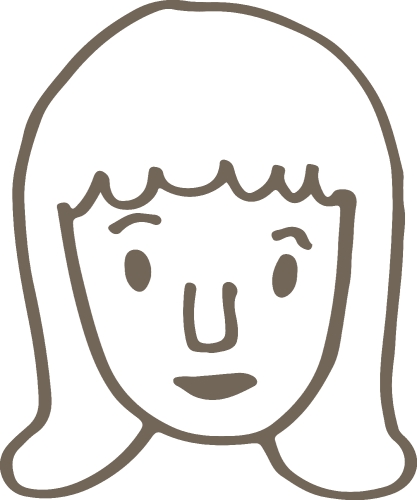 People face icon avatar hand draw sign design