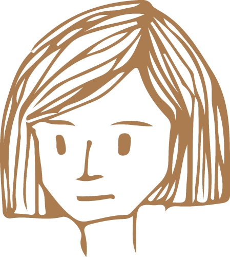 People face icon avatar hand draw sign design