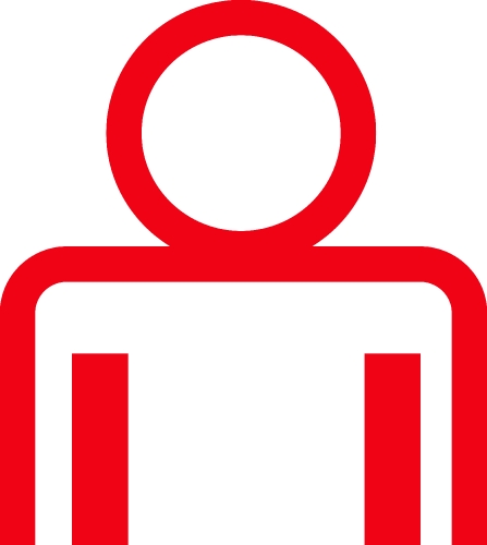 People icon sign symbol design