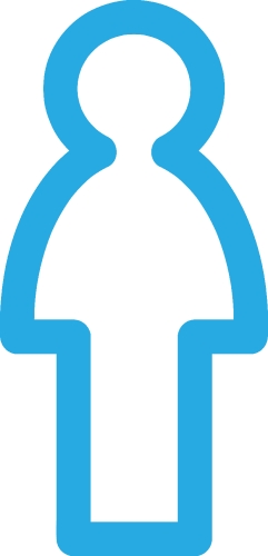 People icon sign symbol design