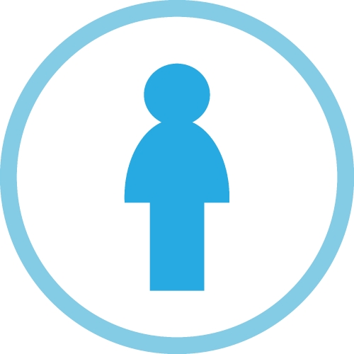 People icon sign symbol design