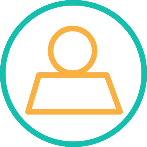 People icon sign symbol design