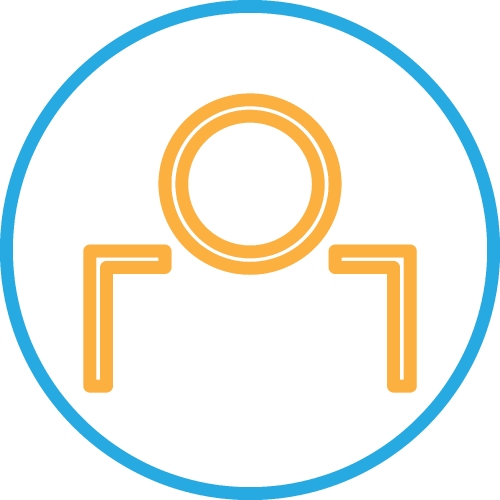 People icon sign symbol design