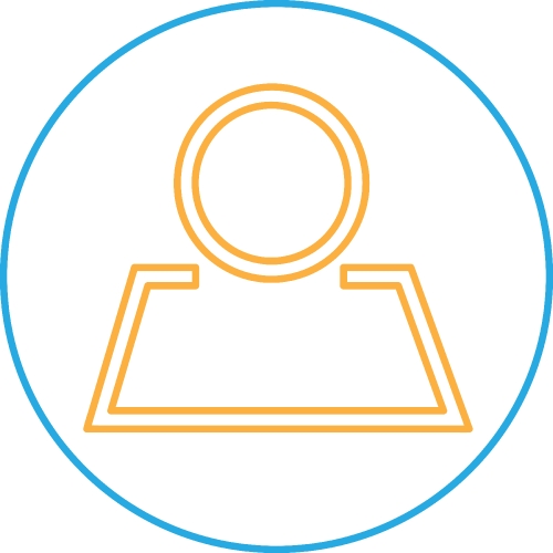 People icon sign symbol design