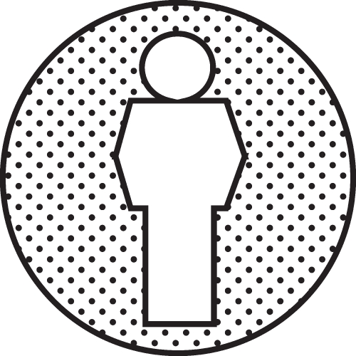 People icon sign symbol design