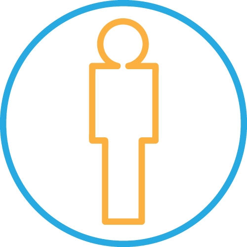 People icon sign symbol design
