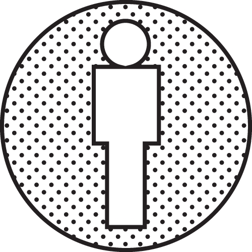 People icon sign symbol design